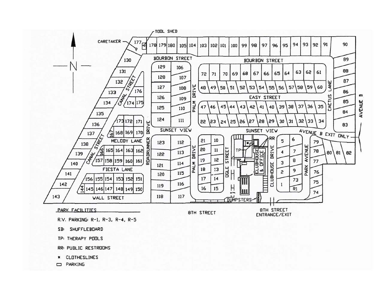 Park Map Clickable